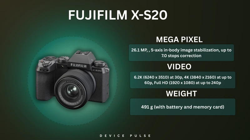 Fujifilm X-S20