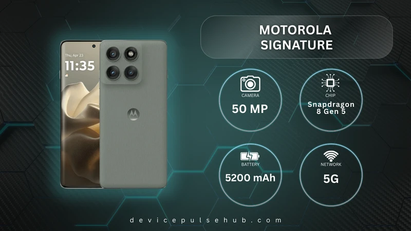 Motorola Signature smartphone